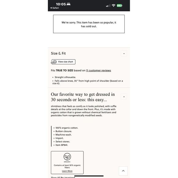 J Crew Dress Womens Cottage Shirt Dress Striped 100% Cotton Poplin NWT‎ Sz 10 - Picture 4 of 16